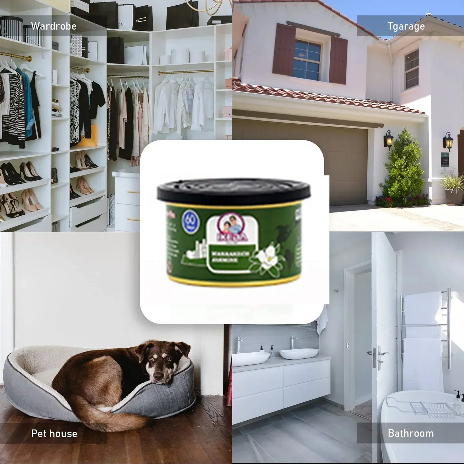 エアフレッシュナーと消臭剤、長持ち、無毒、家庭や車用のフレッ - Home Fragrance Logo のレビューと価格